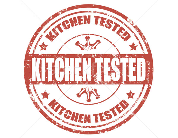 Kitchen tested-stamp Stock photo © carmen2011