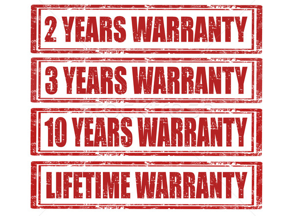 Warranty-set of stamps Stock photo © carmen2011