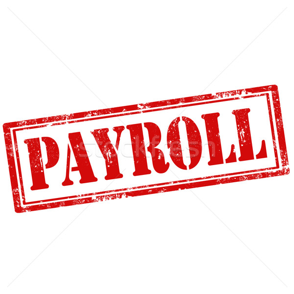 Payroll-stamp Stock photo © carmen2011