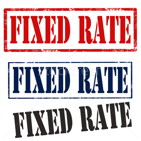 Stock photo: Fixed Rate