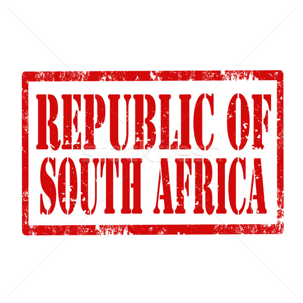 Republic Of South Africa-stamp Stock photo © carmen2011