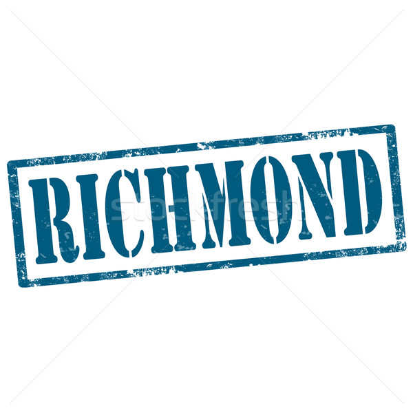 Richmond-stamp Stock photo © carmen2011