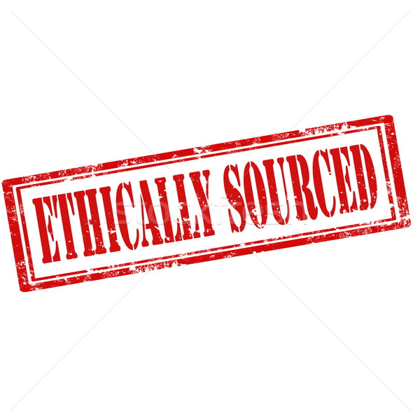 Ethically  Sourced-stamp Stock photo © carmen2011