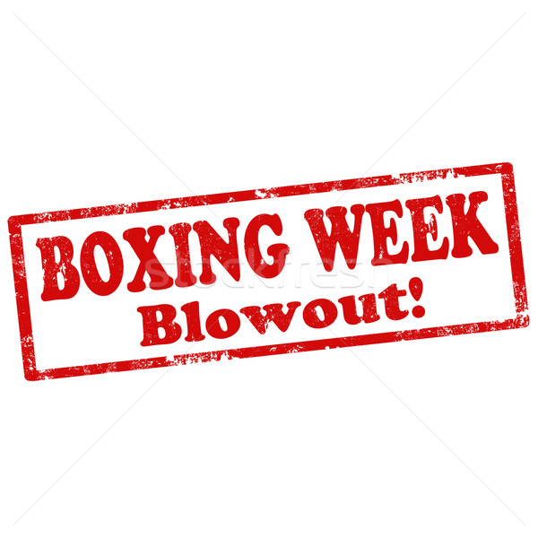 Boxing Week Stock photo © carmen2011