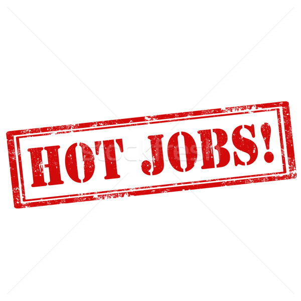 Hot Jobs-stamp Stock photo © carmen2011