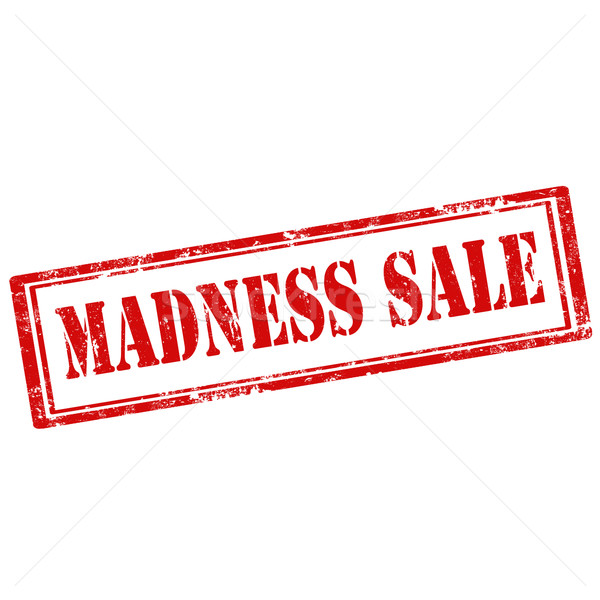 Madness Sale-stamp Stock photo © carmen2011