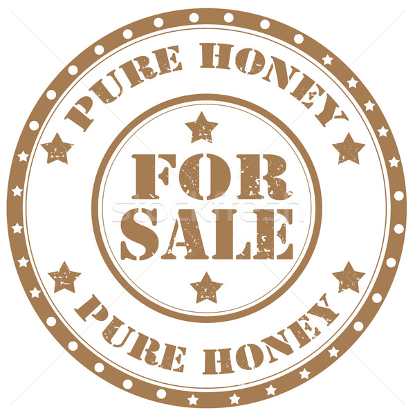 Pure Honey-stamp Stock photo © carmen2011