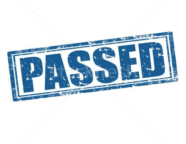 Passed -stamp Stock photo © carmen2011