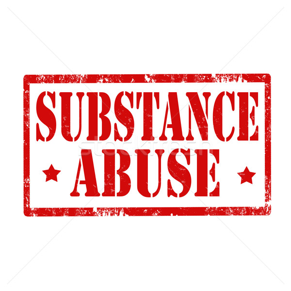 Substance Abuse-stamp Stock photo © carmen2011