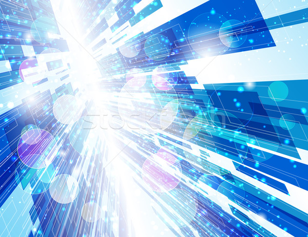 Warp Speed Abstract Background Stock photo © CarpathianPrince