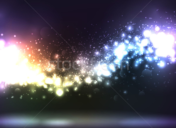 Abstract lichten mooie illustratie licht Stockfoto © CarpathianPrince