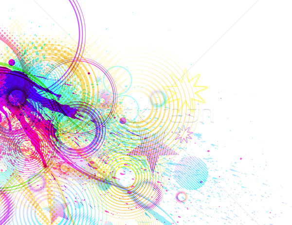 красочный взрыв дизайна разнообразие оригинальный Элементы Сток-фото © CarpathianPrince
