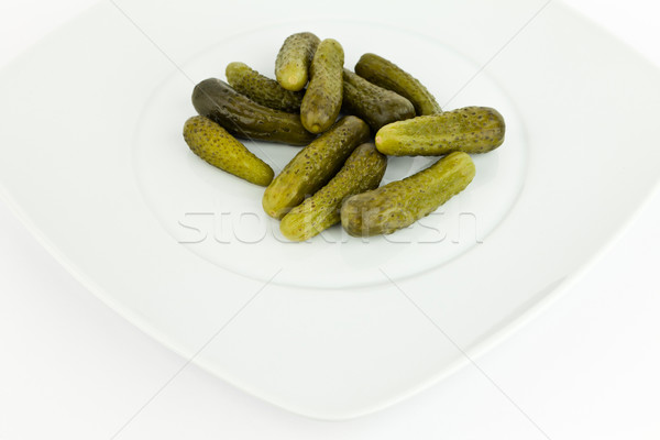 Pickled cucumbers. Stock photo © Carpeira10