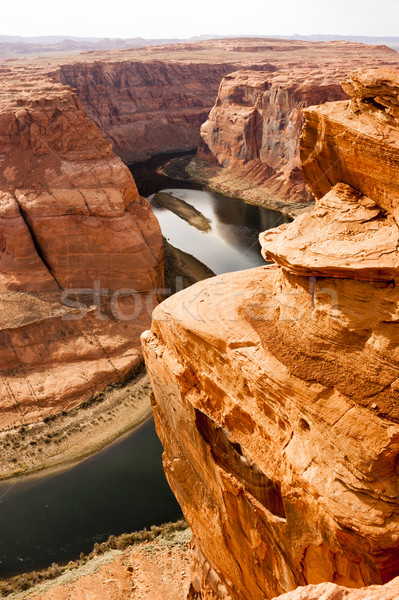 Deep Canyon Colorado River Desert Southwest Natural Scenic Lands Stock photo © cboswell