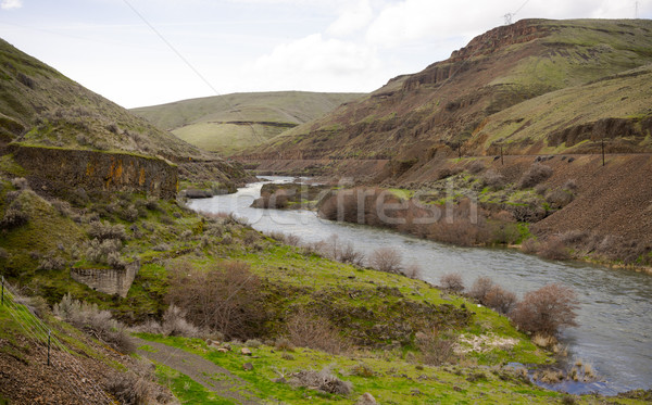 Deep Gorge Deschutes River Wild Scenic Corridor Oregon  Stock photo © cboswell