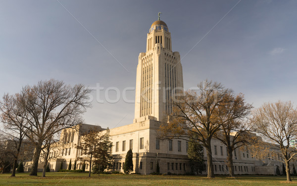 Lincoln Nebraska Capital Building Government Dome Architecture Stock photo © cboswell