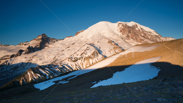 Stock photo: Mt Rainier Ring of Fire Cascade Range Mountain View