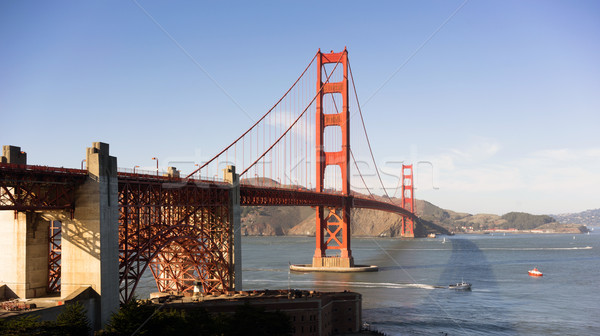 Золотые Ворота форт точки Сан-Франциско Калифорния пляж Сток-фото © cboswell