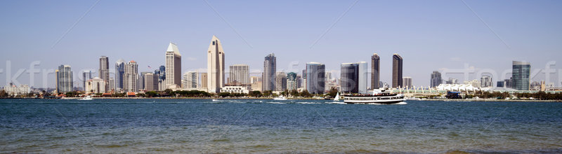 Belo San Diego Califórnia panorâmico centro da cidade Foto stock © cboswell