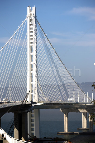 Foto stock: Puente · tesoro · isla · vertical · construcción