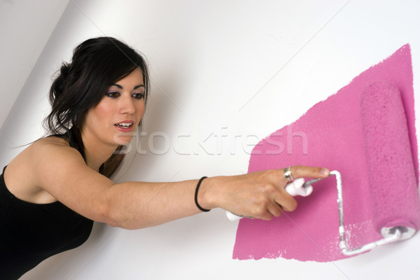 Paint it Pink Stock photo © cboswell