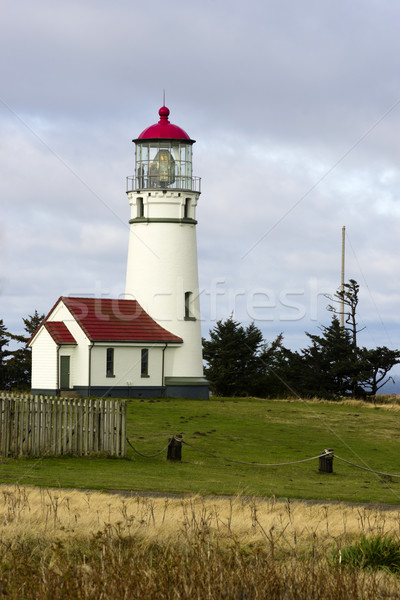 Cape Blanco Lighthouse Pacific Coast Headland Oregon United Stat Stock photo © cboswell