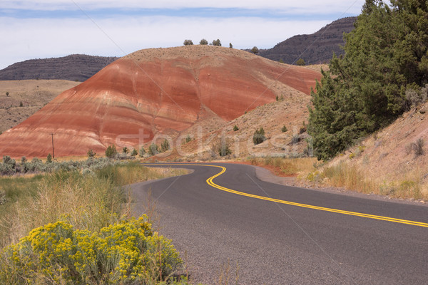 painted Hills Fossil Beds Oregon State USA North America Stock photo © cboswell