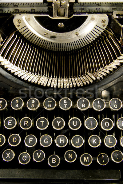 Vintage Keyboard Stock photo © cboswell