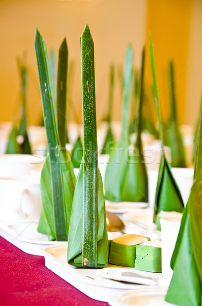 Thailand traditional dessert. Stock photo © chatchai