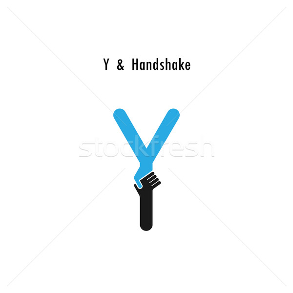 Creative письме икона аннотация дизайн логотипа вектора Сток-фото © chatchai5172