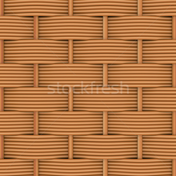 Woven rattan with natural patterns Stock photo © cherezoff