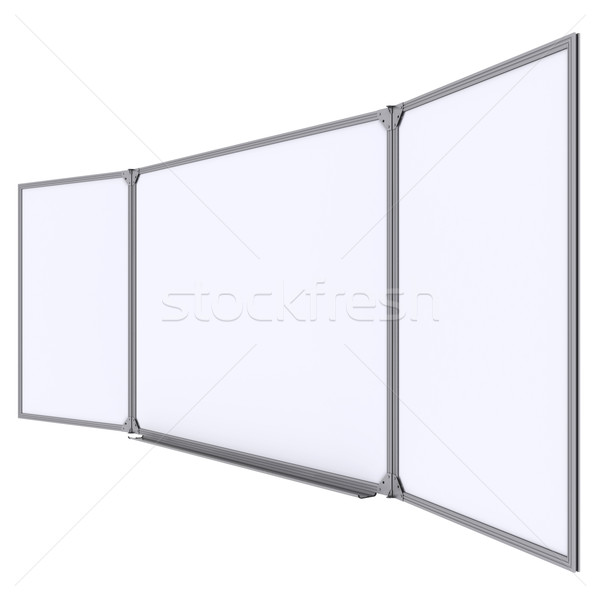 Big magnetic white board Stock photo © cherezoff