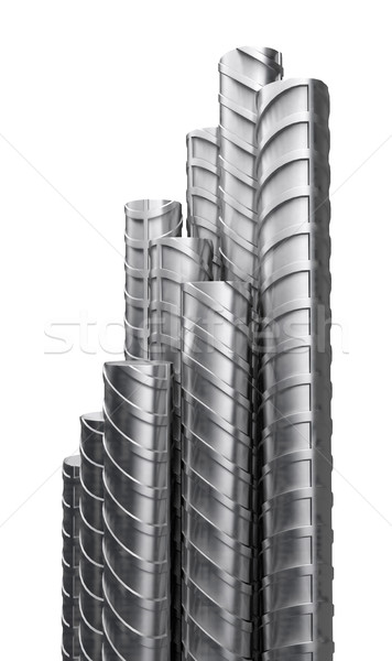 Metal reinforcements, close up Stock photo © cherezoff