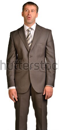 Portrait of businessman dressed in formal suit Stock photo © cherezoff