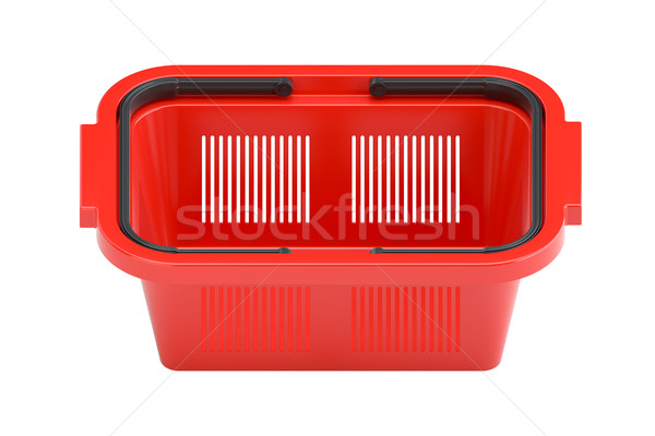 Shopping basket - isolated on white background Stock photo © cherezoff
