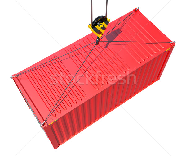 Shipping container during transport Stock photo © cherezoff