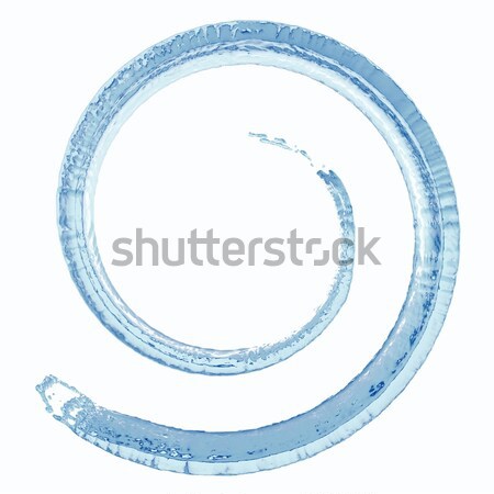 Water helix. 3d rendering Stock photo © cherezoff