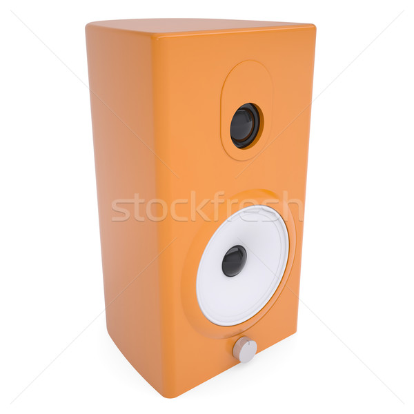 Orange music column Stock photo © cherezoff