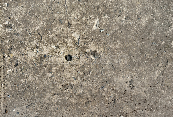Stock photo: Aged brown cemented floor