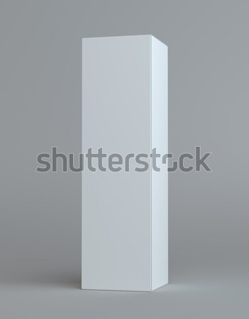 Stationary positioned two fold paper brochure Stock photo © cherezoff