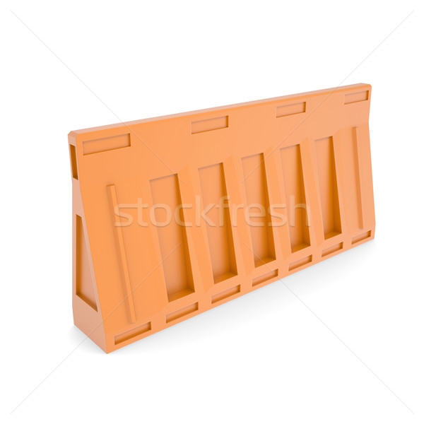 Portable traffic barriers Stock photo © cherezoff