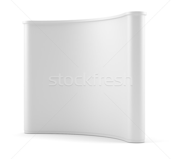 Advertising space on white background Stock photo © cherezoff