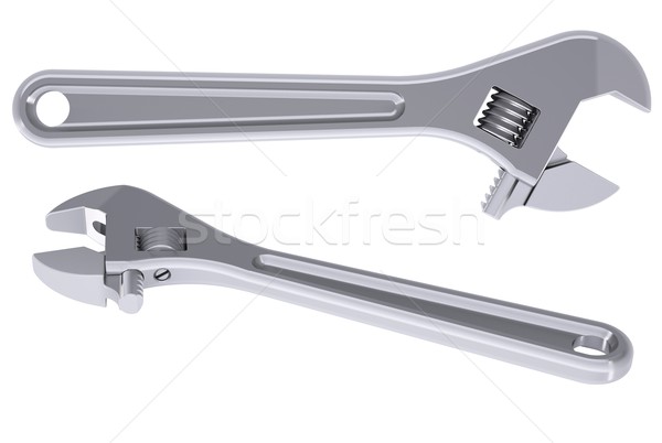 Metal wrench Stock photo © cherezoff