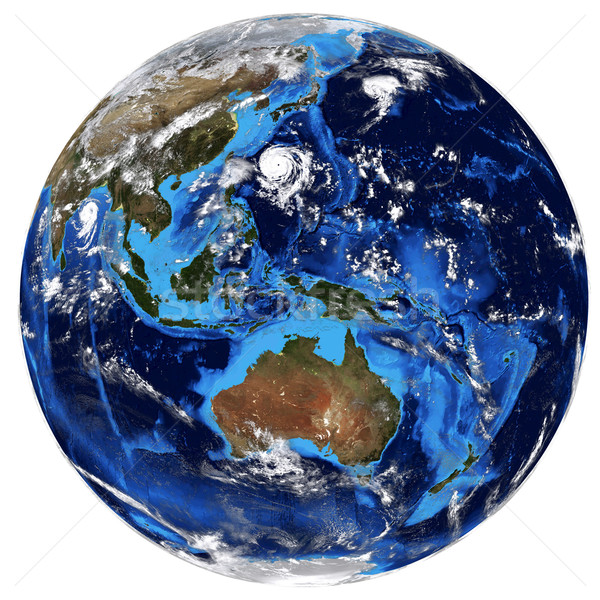 地球 分子 圖像 地圖 海 世界 商業照片 © cherezoff