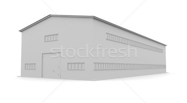 Stock photo: Industrial building