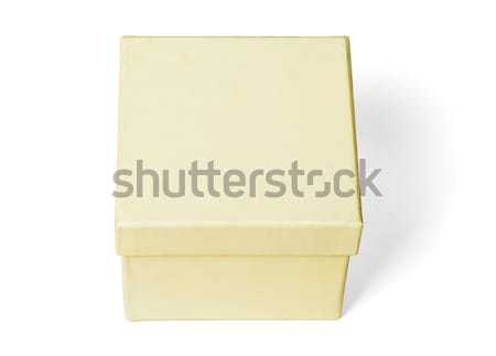 White box, closeup Stock photo © cherezoff