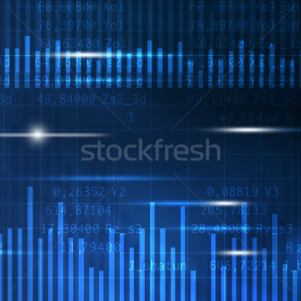 Abstract blue background  Stock photo © cherezoff