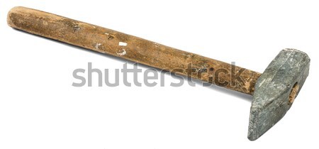 Hammer on white Stock photo © cherezoff