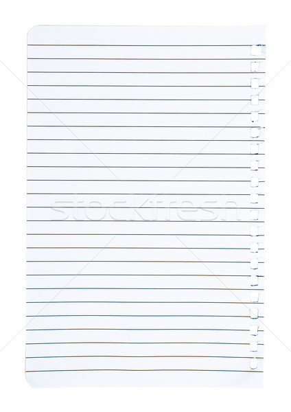 [[stock_photo]]: Pièce · papier · isolé · blanche · fond · espace