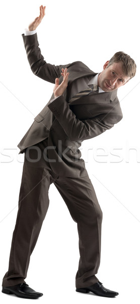 Man defending himself Stock photo © cherezoff